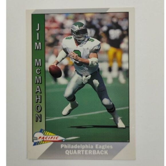 1991 PACIFIC JIM MCMAHON PHILADELPHIA EAGLES #627 - Picture 1 of 5